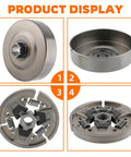 Heavy Duty Clutch Drum And Sprocket Rim Bearing Kit For Stihl MS290 MS390 MS310 Chainsaw, displayed in four product views.