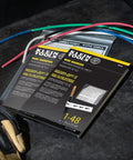 Wire Marker Book For Cable Management And Electric Panel Organization With Numbered 1 To 48 Labels on a table