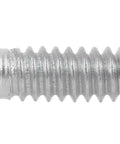 Workhorse Carriage Bolts 3/8 By 5 1/2 Inch Zinc Plated Steel fastener showing round top head and smooth threads for easy installation.