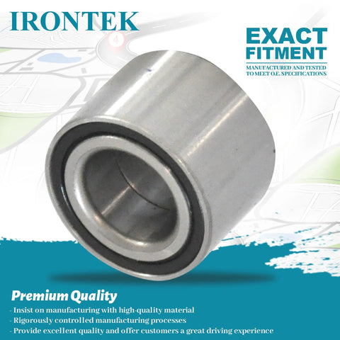 Close-up of a high-quality steel rear wheel bearing for Ford Focus 2000 to 2008 in the 516007x2 set, featured as budget-friendly.