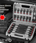 Dope 24 Piece Impact Socket Set With Star Bits T10 To T60 For Heavy Duty Car Repairs And Machine Work Plus Crv Steel Deep Sockets In Blow Mold Case, 24-piece S2 alloy steel torx socket set in case