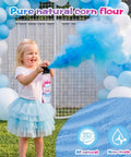 Killer Gender Reveal Smoke Bombs With Classic Fire Extinguisher Design And Fully Biodegradable Formula with blue smoke.