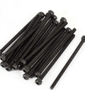 Beefy 20 Pieces M2x35 12.9 Alloy Steel Hex Pan Head Knurled Cap Screws Black Hex Socket Drive 1.5mm Hex Key Size For Electronics RC And Small Mechanical Projects