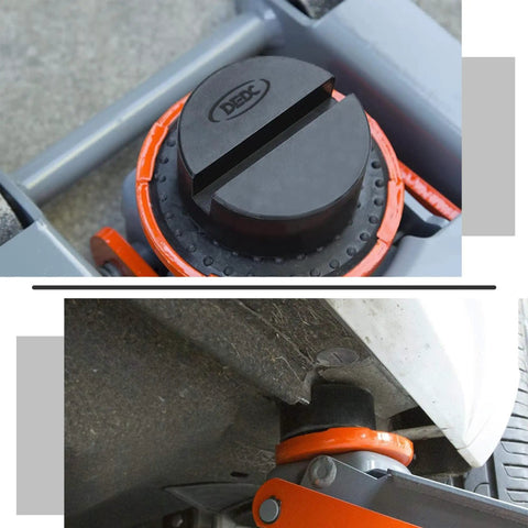 Must Have Floor Jack Pad Universal Jack Stand Rubber Pinch Protector for Cars SUVs Trucks and More 3 Ton Load Capacity 8 Pack