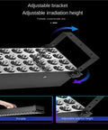 Adjustable bracket for Heavy Duty 365 395 405Nm Led Uv Curing Workstation For Pcb Solder Mask Green Oil 3D Printing Resin.