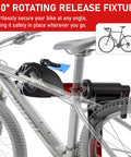 Upgraded Bike Repair Stand Pro Grade Heavy Duty Home Shop Tool Supports Up To 110 Lbs With 360° rotating release fixture