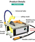 Mini Table Saw Kit With 1500W Power And All In One Jewelry And Woodworking Bench Polisher 0 To 23000 Rpm Benchtop Buffer