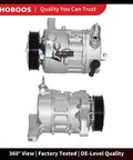 No Hustle Easy Swap Air Conditioning Compressor With Clutch For Chevy Traverse, Buick Enclave, Gmc Acadia, Cadillac Xts in 360° view.
