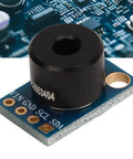 Infrared Temperature Sensor Module For DIY Projects Wide Ambient Range From Minus 40 To 120 Celsius Object Range From Minus 70 To 382.2 Celsius 10 Bit PWM Output SMBus Digital Interface MLX90614ESF GY906 Compatible Non Contact Temperature Detector on circuit board background