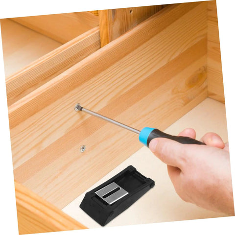 Installing Two Pack Rubber Toggle Latch Clamp Set For Heavy Duty Drawers And Storage Boxes, Spring Loaded Drawer Latch For Quiet Operation