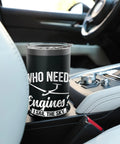 Insulated Stainless Steel Tumbler For Sailplane Pilots And Glider Enthusiasts Aviation Themed Gift For Soaring Sky Lovers Durable Cup