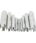 Ultimate Damaged Screw Extractor Kit With 10 Pieces Of Hardened Alloy Steel Bits To Quickly Remove Rusty Stripped Screws For All Your DIY Projects And Home Repairs Without Wasting Time Or Breaking Valuable Tools, 10-piece alloy steel bits