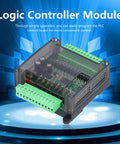 12V PLC Control Module For Quick Easy Plug And Play Automation Programmable Logic Controller Board With Relay Output DC12V 2N20MT