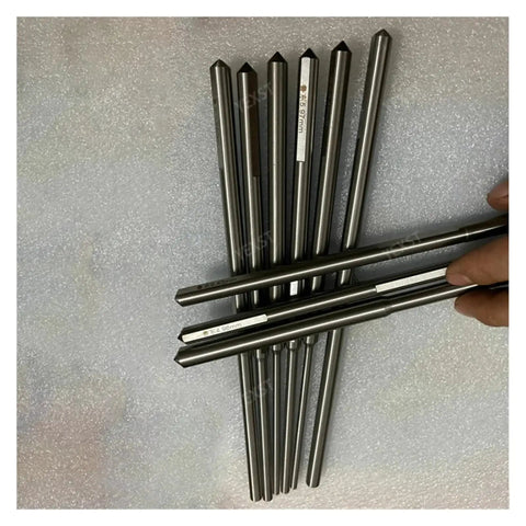 Grab This Ultimate Universal Valve Seat Pilot Tool Kit With 4.48To12mm Rods For Quick Engine Repair And Maintenance To Keep Your Ride Running Smooth Down By The Shop Or At Home Without Breaking A Sweat., gray steel valve seat pilot rods with 4.48-12mm sizes