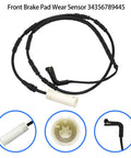 HiSport brake pad wear sensor set for BMW (front/rear), 4 pcs in 2 sets, black cables with white plastic connector