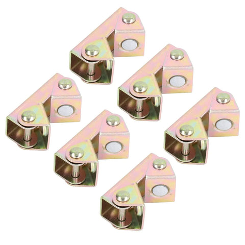 Six Piece Magnetic V Type Welding Clamp Set for Pros, adjustable stainless steel fixture tool kit with V shaped magnetic base