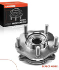 Front Wheel Bearing And Hub Assembly For Nissan Rogue 2014-2023, Rogue Sport 2017-2022, Qashqai 2017-2018, 5-Lug, with packaging