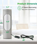 Shabbat Friendly No Switch Twist Top Reading Lamp Kosher Lamp Silver Table Lamp dimensions with cord on table