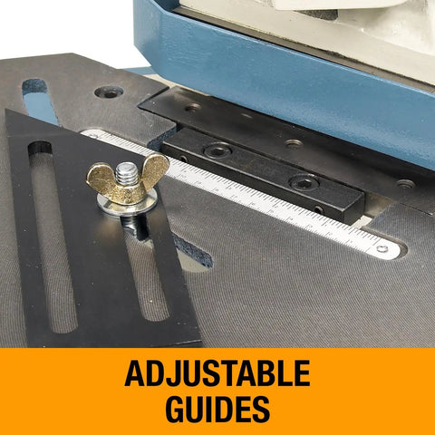 Top Rated Corner Notcher Crafted For 16 Gauge Mild Steel With Solid Floor Mount Quick Set Guides Industrial Sheet Metal Shear Built Tough For Zero Hassle Garage Projects And Hot Rod Shops