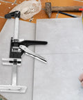 2Pack Ergonomic Arm Lifting Tool Hand Jack For Furniture Tile And Appliance Elevation Adjustable Height Lifter on tiled surface
