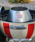 Medium Size Indirect Direct Heat Grill Accessory for Charcoal Grills Stainless Steel Fits Weber Kettle 22.5 26.5 displayed