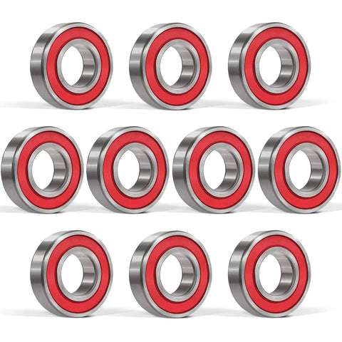 Badass Heavy Duty Snowmobile Bogie Idler Wheel Bearings For Rear Suspension Arm Replace 3515142 20X42X12 Mm Premium Pre Lubricated Set Of Ten Smooth Operators Built For Deep Powder Runs