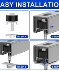 Trolley Roller Wheels For Unistrut Strut Channel Positioning Limit Kit 1-5-8 Inch System step-by-step installation guide