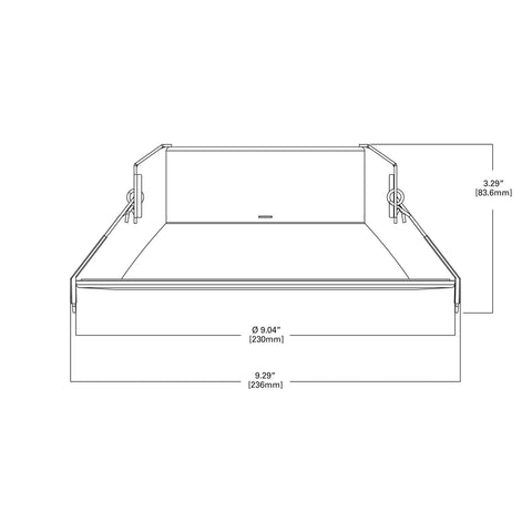 Canless LED Recessed Light 8 Inch Ultra Bright With Selectable 2700K To 5000K CCT 8000 Lumen Output Dimmable 0 To 10V IC And Non IC Rated Wet Location For Showers White Finish