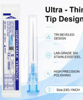 Twenty Pack 3Ml Luer Lock Syringes Built Legit To Handle Tough Lab Work And Industrial Jobs Featuring Hella Sharp 23 Gauge 1 Inch TriBevel Steel Tips