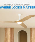 Sleek Eighty Four Inch High Velocity Ceiling Fan With Hardcore One Hundred Watt Motor And Three Patented Blades serving chill in modern decor.