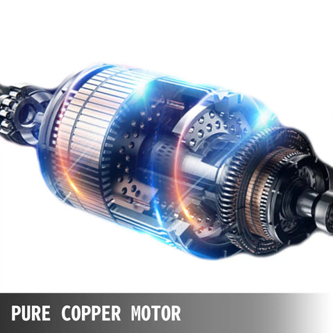 Portable Handheld Electric Rebar Bender With Pure Copper Motor For Builders And Contractors detailed view of pure copper motor components.