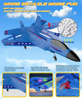 F22 RC Airplane Beginner Friendly Easy To Fly 2.4GHz Remote Control Fighter Jet with durable EPP foam material.