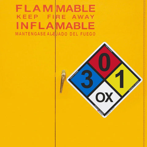 Professional NFPA Placard Builder Kit With Heavy Duty Hazardous Material Stickers And Three M Engineer Grade Reflective Digits For No Fuss Field Setup And Legit Emergency Response Signs