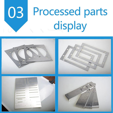 Processed parts from 6061 Aluminum Plate Sheet 10mm Thick Built For Real World Part Machining And Fabrication