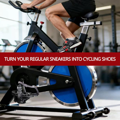 Pedal Cages For All Exercise Bikes With Stainless Hardware And Tool Free Sneaker Switching Peloton Compatible No More Shoe Swaps