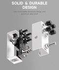 Exploded view of Dope Jet Flanger Pedal For Electric Guitar With Analog True Bypass showing aluminum shell and internal components.