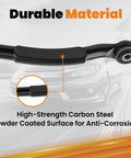 Beefy Forged Front Adjustable Track Bar For Ram 2500 4WD 2014 2023, carbon steel, powder coated