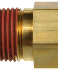 Direct Bolt On Engine Coolant Temperature Sensor With Factory Spec Thermal Grease, brass body and black housing for accurate readings.