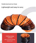 Zero Hassle Portable Fume Extractor And Hardcore Dust Extraction Fan With Adjustable Duct for workshop ventilation showing flexible ducting.