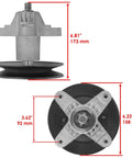 Upgrade Your MTD LT542H With This Hot Deal 42 Inch Replacement Spindle Idler Pulley And Blade Belt Kit For 2005-2006 Models Perfect Fix For Worn Clutches And Drivetrain Service To Get Your Cutin Top Shape ASAP. 42-inch mower deck pulley