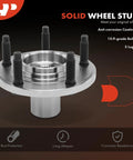 Front Wheel Bearing And Hub Kit For Ford Escape 2001-2012, Mazda Tribute 2001-2006 And 2008-2011, Mercury Mariner 2005-2011, 5-lug