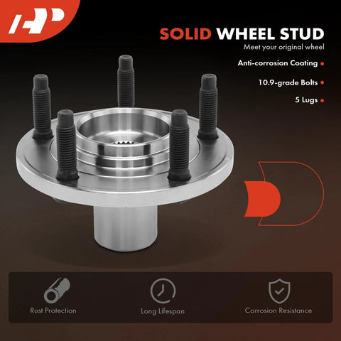 Front Wheel Bearing And Hub Kit For Ford Escape 2001-2012, Mazda Tribute 2001-2006 And 2008-2011, Mercury Mariner 2005-2011, 5-lug