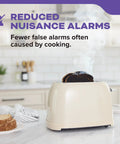 No-Brainer 2-In-1 Smoke And Carbon Monoxide Detector With AA Battery Power, 85 Decibel Alarm, Red LED Indicator, Advanced Sensing For Faster Smoke Detection, Easy Home Safety Upgrade, 9th Edition in kitchen scene