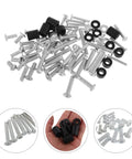 Heavy Duty Wall Mount Screw Kit 88 Piece Set For TVs With Complete Hardware Easy Install Picture Hanging Screws pile