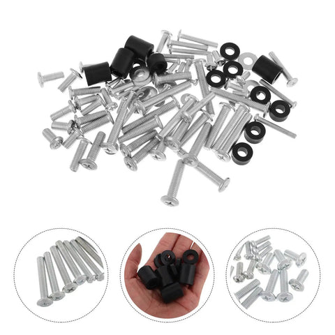 Heavy Duty Wall Mount Screw Kit 88 Piece Set For TVs With Complete Hardware Easy Install Picture Hanging Screws pile