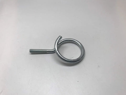 Box Of 100 Bridle Ring Set, 2 Inch Length, One Quarter Twenty Thread Machine Screw Rings For Cable Management, Clamps And Supports, Durable Hardware Pack For Industrial Projects, zinc-plated ring