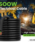100 Ft SOOW Portable Power Cable 14 3 Gauge 14 AWG Three Conductor 600V Electrical Wire Flexible Rubber Cord in industrial setting