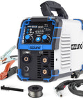 135 Amp Multi Process Welder For Mig Tig Stick With 110V Power, Flux Core Inverter, Synergic Control, 3 In 1 Machine