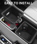 Lexus TX Cup Holder Insert For 2024 2025 2026 Models Silicone Center Console Sleeve Fits TX350 TX500h TX550h Plus