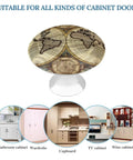 Slick Antique Stainless Steel Cabinet Knobs And Round Drawer Handles Two Pack For Kitchen Bedroom Furniture Upgrades with globe design